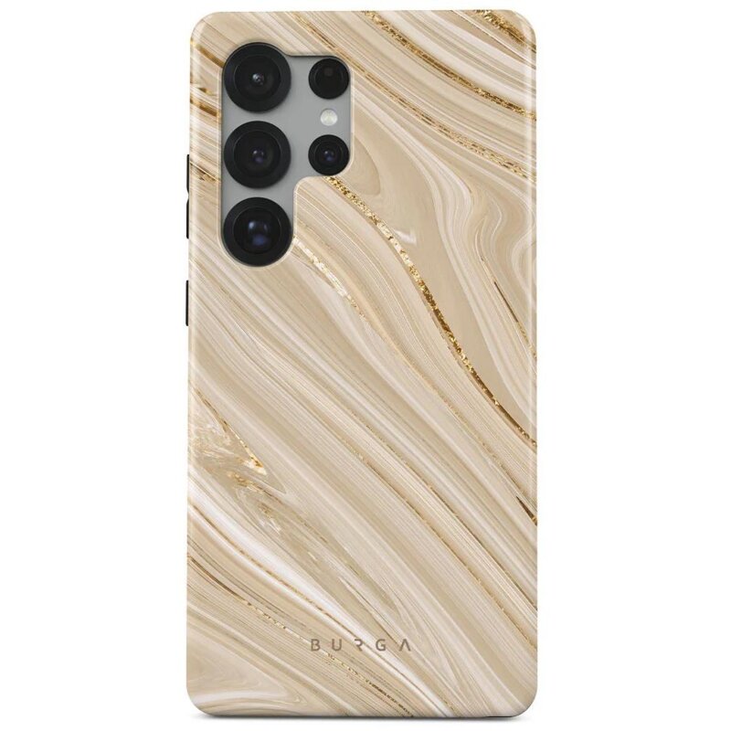 Burga Full Glam do Galaxy S25 Ultra Beżowy