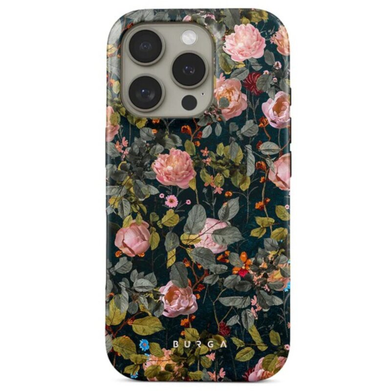 Etui BURGA Tough MagSafe do Apple iPhone 16 Pro Bloomy Garden