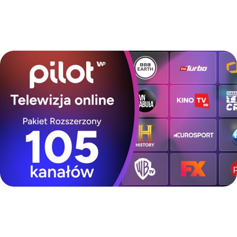 Kod aktywacyjny PILOT WP Pakiet Rozszerzony (1 miesiÄ c)