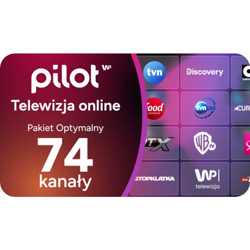 Kod aktywacyjny PILOT WP Pakiet Optymalny (6 miesięcy)