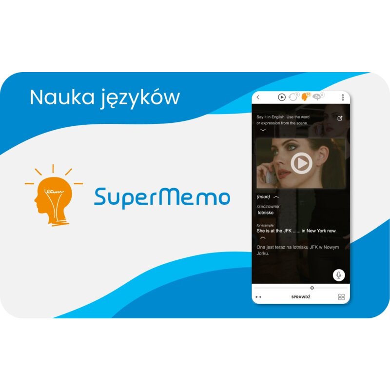 Karta podarunkowa SUPERMEMO 6 miesiące
