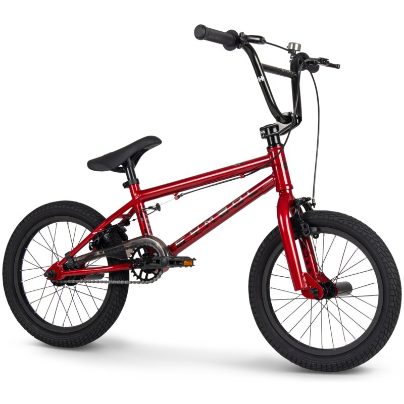 Rower dziecięcy HUFFY BMX Symbol Freestyle 16 cali Czerwony Wzrost: 100-120 cm Wiek: 5-7 lat