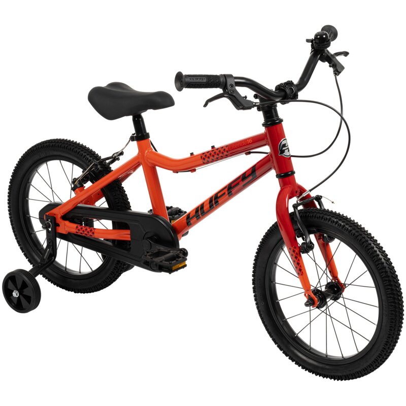 Rower dziecięcy HUFFY Literide Kids 16 cali Pomarańczowo-czerwony Wzrost: 100-120 cm Wiek: 5-7 lat