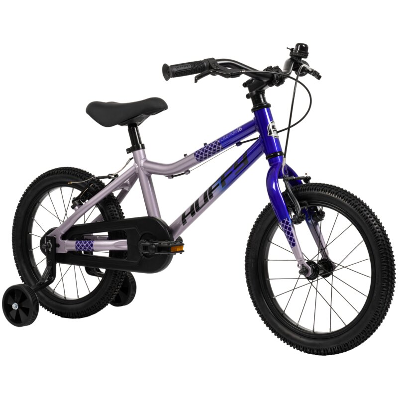 Rower dziecięcy HUFFY Literide Kids 16 cali Srebrno-niebieski Wzrost: 100-120 cm Wiek: 5-7 lat