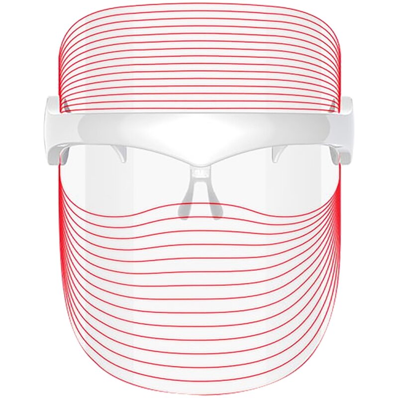 Maska LED do twarzy JOCCA Light Face Mask Biały