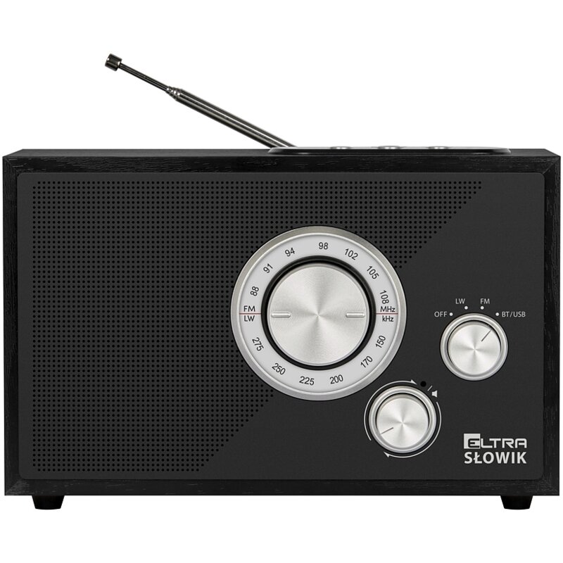 Eltra Radio OR SŁOWIK USB/BT czarny
