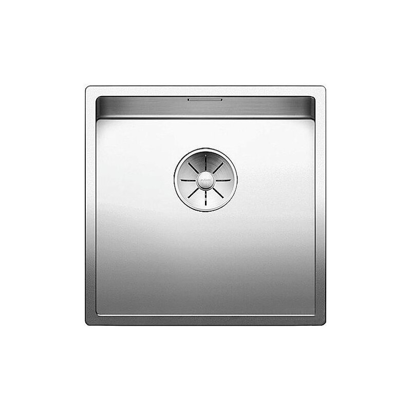 Zlewozmywak jednokomorowy BLANCO Claron 400-U 521573 z kor. InFino Stal polerowana 44 x 44