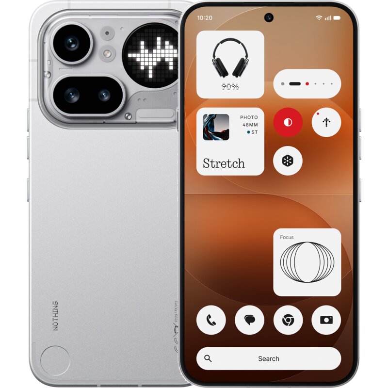 Smartfon NOTHING Phone 4a Pro 5G 8/128GB 6.83" 144Hz Srebrny