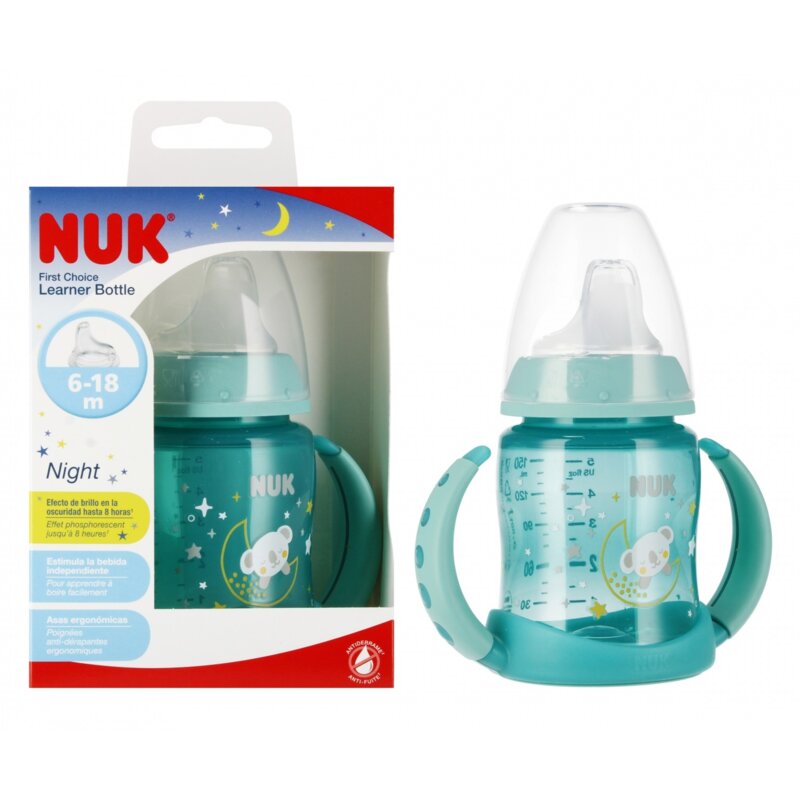 Butelka NUK First Night 10743998 Turkusowy