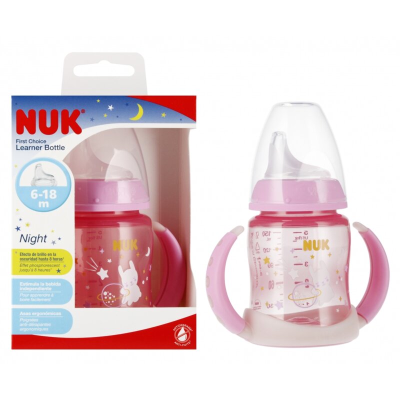 Butelka NUK First Night 10743998 Różowy