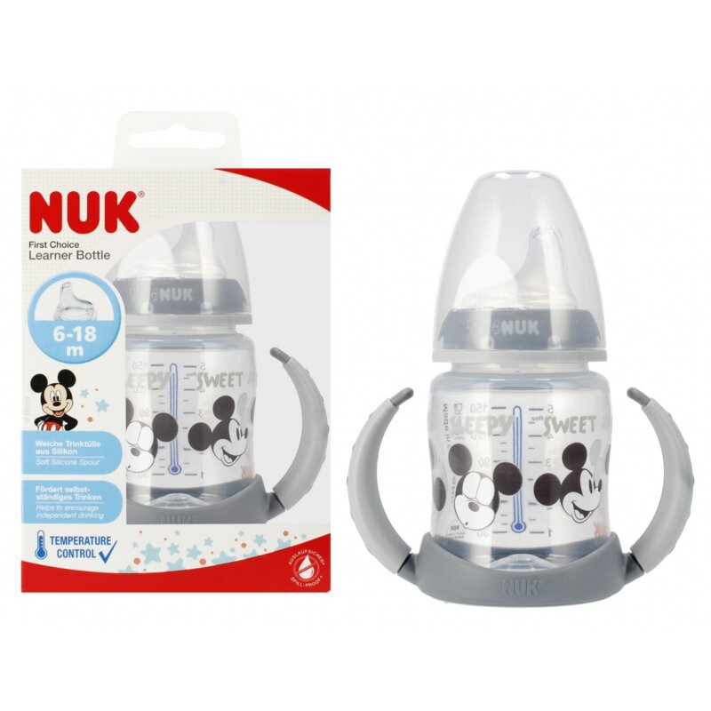 Butelka NUK First Choice Miki 10215337 Popielaty