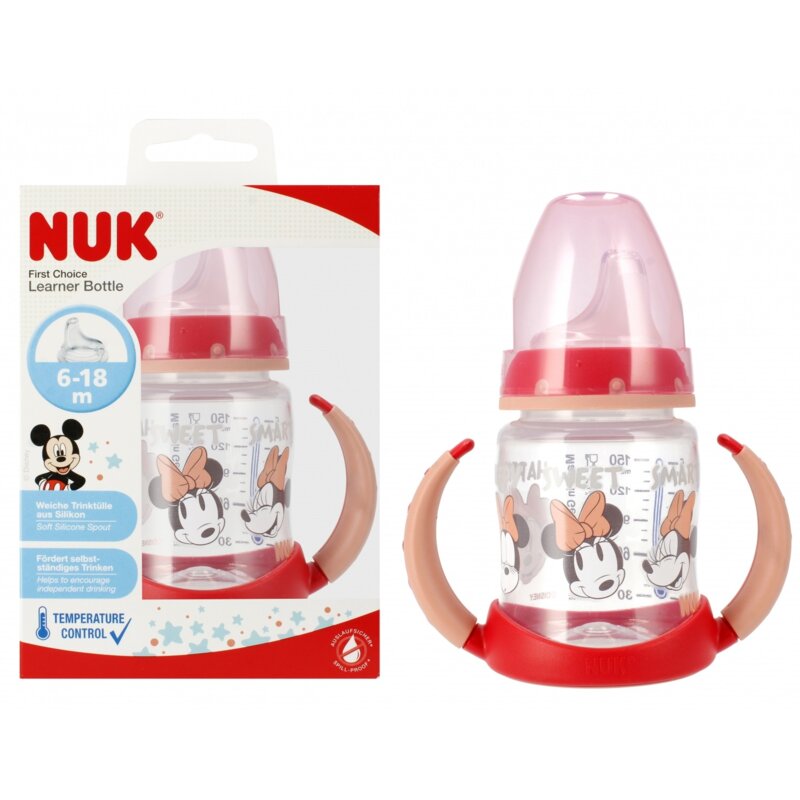 Butelka NUK First Choice Miki 10215336 Czerwony