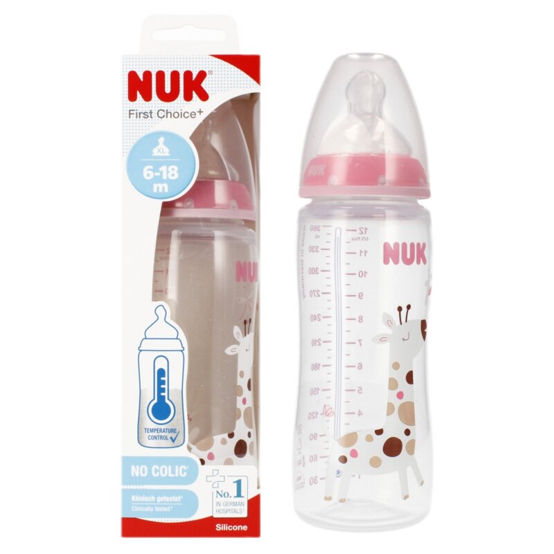 Butelka NUK First Choice 360 ml Różowy
