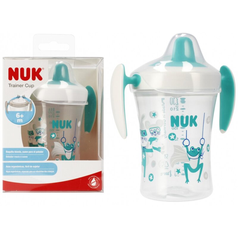 Kubek NUK 10751140 Evo Trainer Cup Zielony