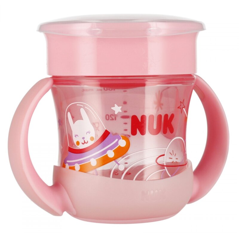 Kubek NUK Mini Magic Cup 10751352 Różowy