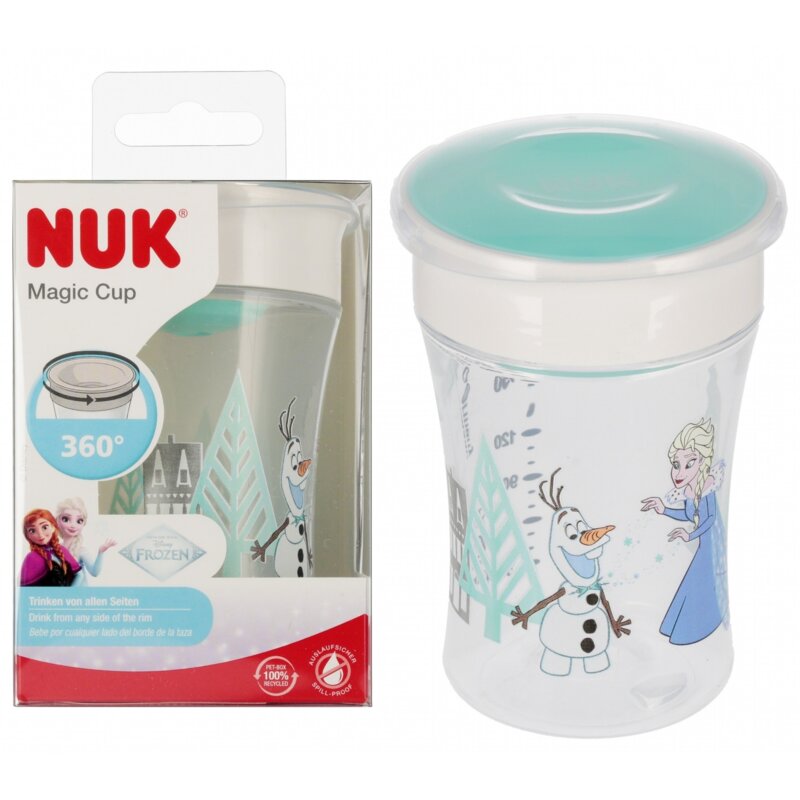 Kubek NUK Magic Cup Kraina Lodu Elsa 10255701 Wielokolorowy