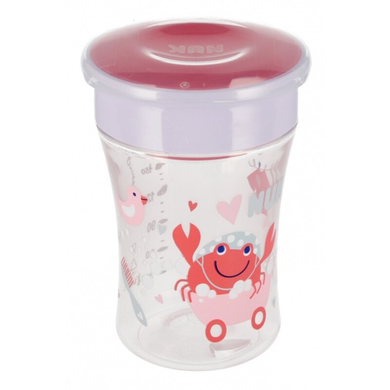 Kubek NUK Magic Cup 10751138 Czerwony