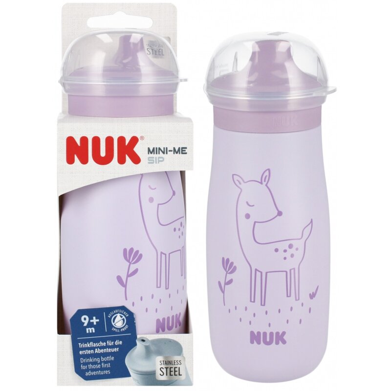 Butelka NUK Mini-Me Sip 10255689F 300 ml Fioletowy