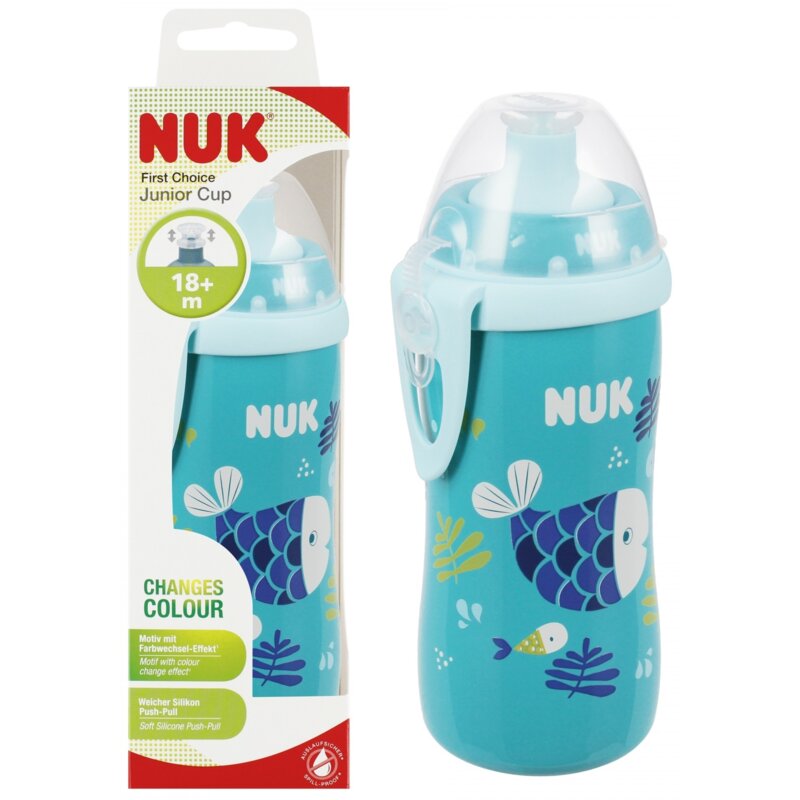 Butelka NUK Junior Cup 10255576 300 ml Niebieski