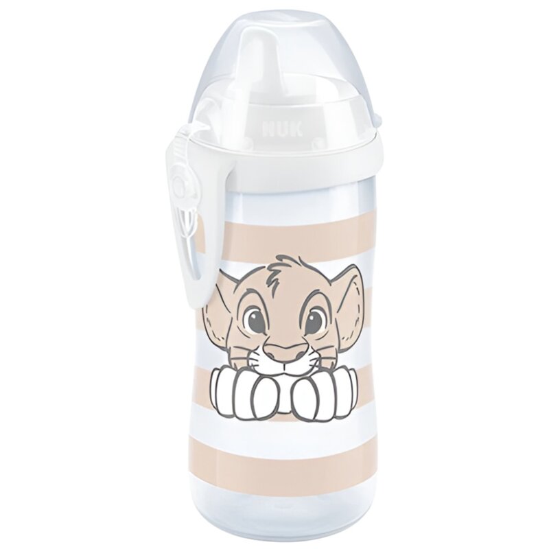 Kubek NUK Król Lew Kiddy Cup 10255643 300 ml Brązowo-biały