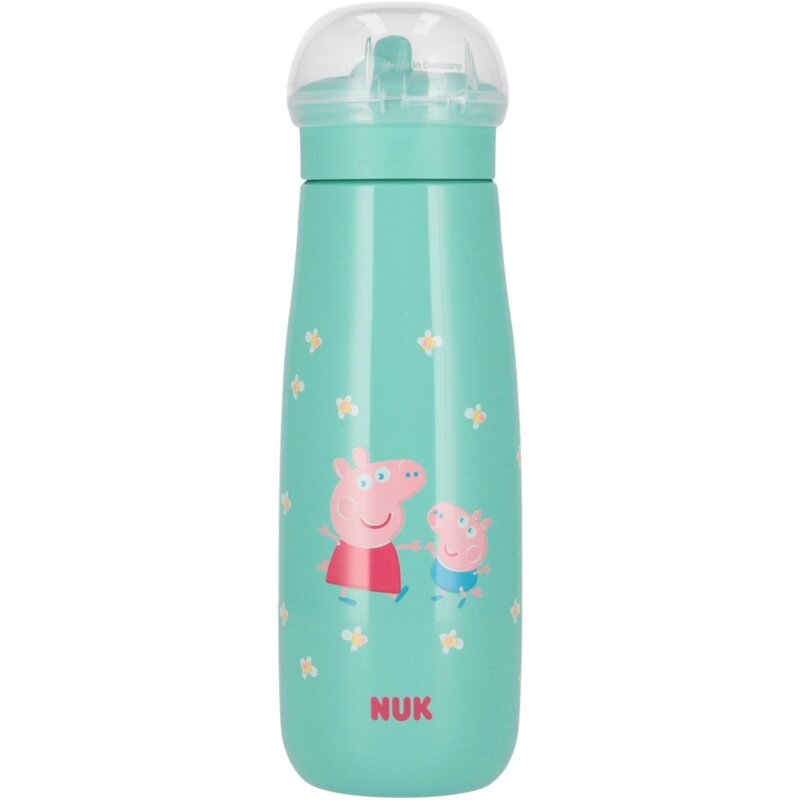Butelka NUK Mini-Me Flip Świnka Peppa 10255011 450 ml Zielony