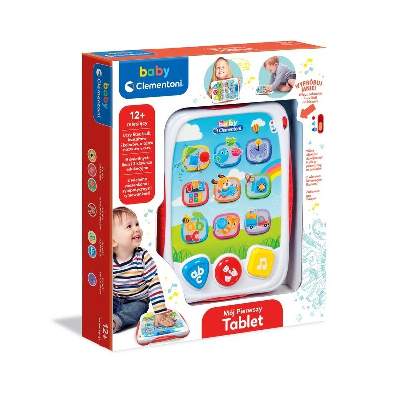 Zabawka edukacyjna CLEMENTONI Baby Mój pierwszy tablet 60956