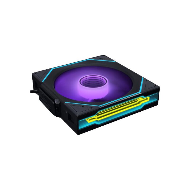 Wentylator LIAN LI Uni Fan SL-INF Wireless 120 Czarny