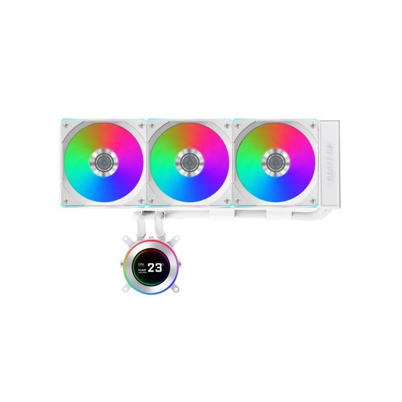 Lian Li HydroShift II LCD-C 360CL ARGB White 3x120mm