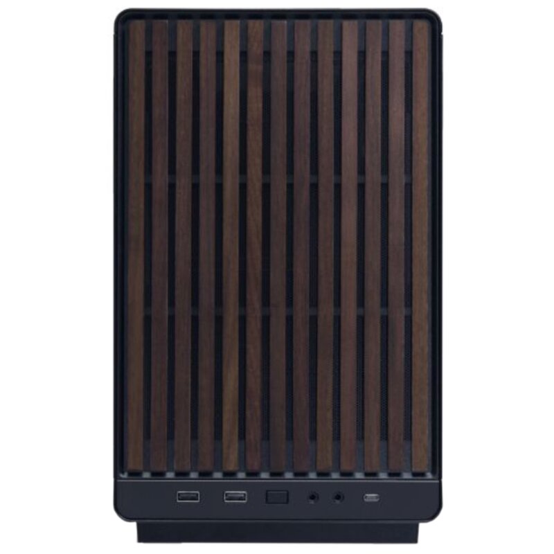 Obudowa LIAN LI DAN Cases A3-mATX Wood Edition Czarny
