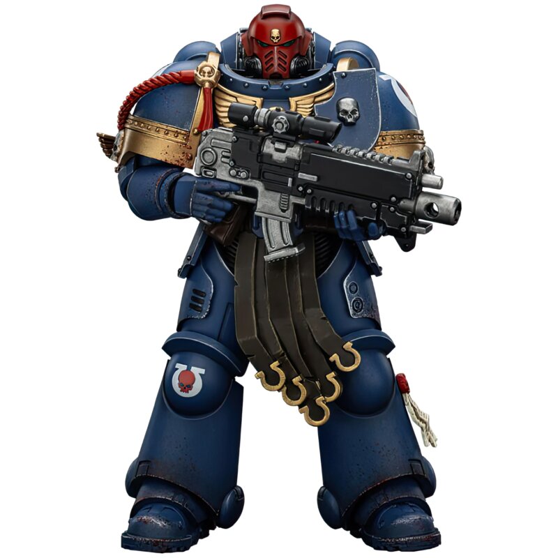 Joy Toy Warhammer 40k Space Marine 2 Ultramarines Sergeant Gadriel Collectors Edition