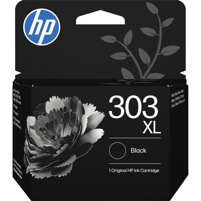 Tusz HP 303XL High Yield Ink Czarny 12 ml T6N04AE