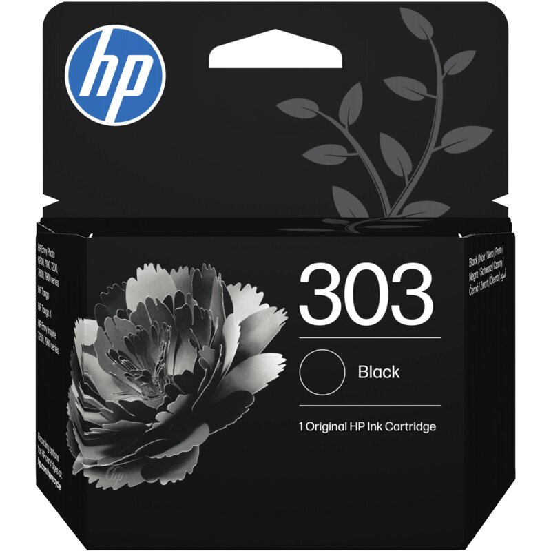 HP T6N02AE nr 303 Czarny 4 ml