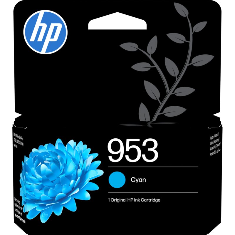 Tusz HP 953 Błękitny 8.5 ml F6U12AE#LS1