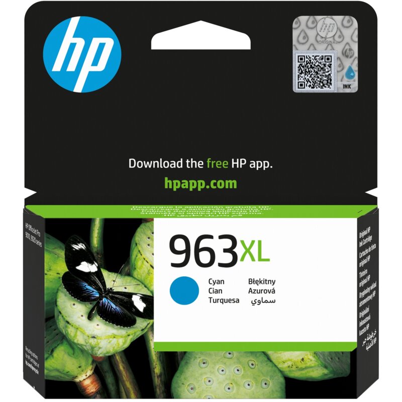 Tusz HP 963XL Błękitny 20.5 ml 3JA27AE