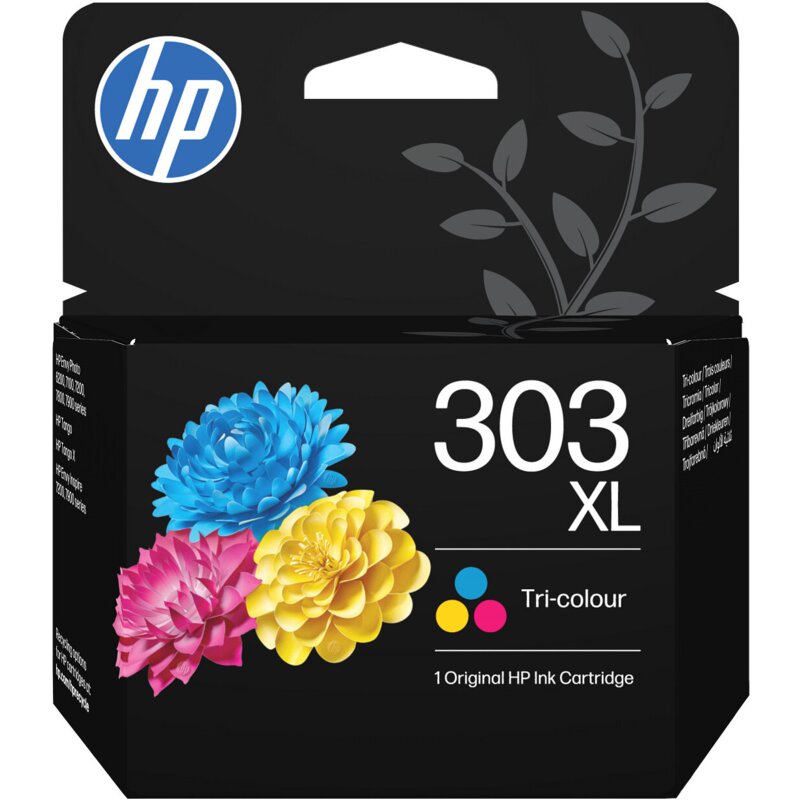 Tusz HP 303XL High Yield Ink Kolorowy 12 ml T6N03AE