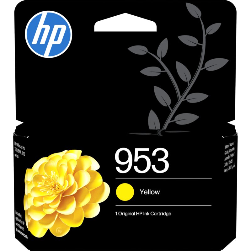 Tusz HP 953 Żółty 8.5 ml F6U14AE#LS1