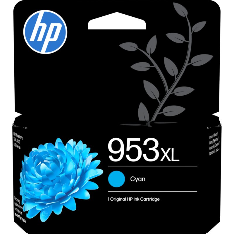 Tusz HP 953XL Błękitny 18 ml F6U16AE#LS1