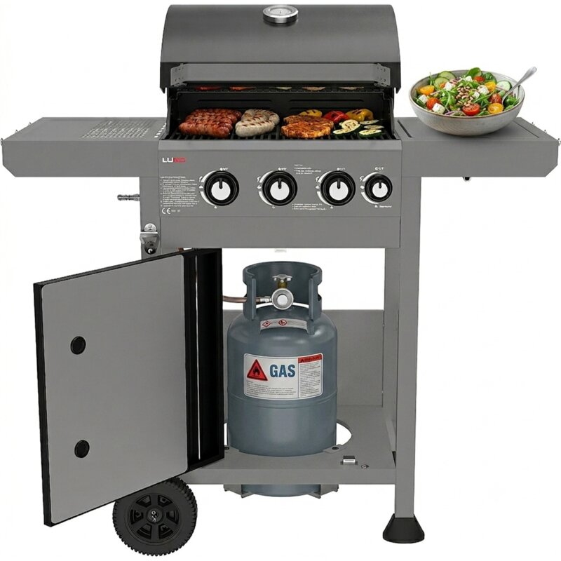 Grill gazowy LUND 99635 11.5kW 48 x 42 cm