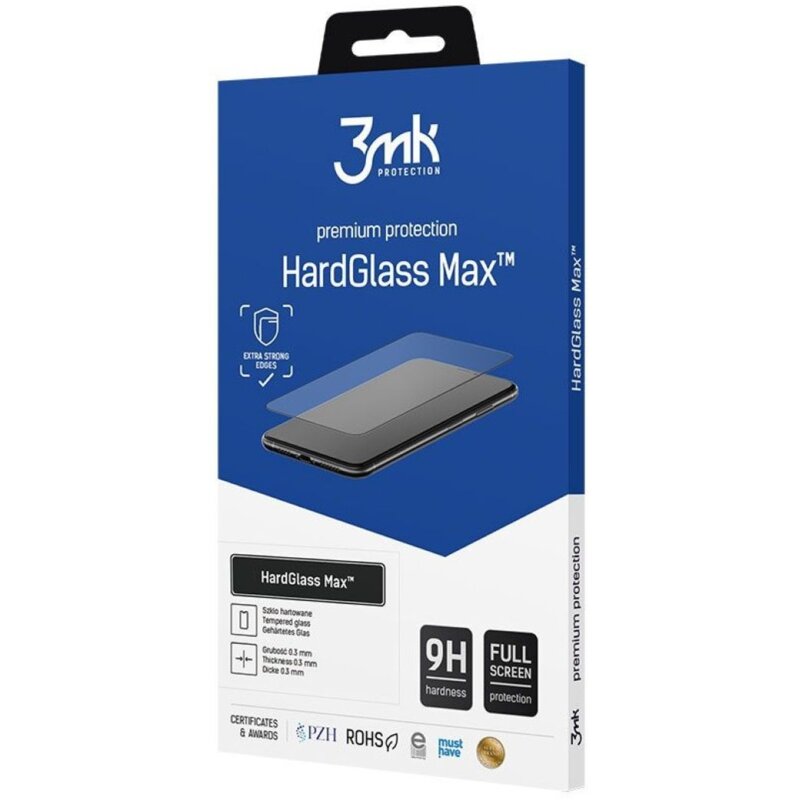 Szkło hartowane 3MK HardGlass Max Black do OnePlus 15 5G