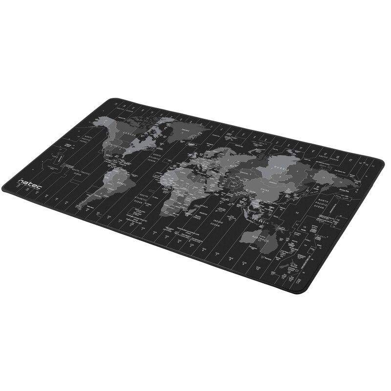 Natec podkładka pod mysz time zone map maxi npo-1119