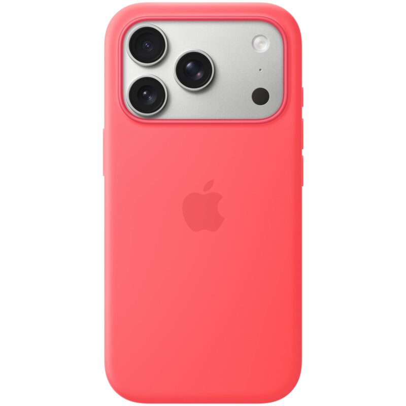 Etui APPLE Silicone Case MagSafe do iPhone 17 Pro Różowa guawa