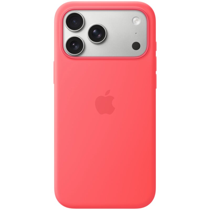 Etui APPLE Silicone Case MagSafe do iPhone 17 Pro Max Różowa guawa