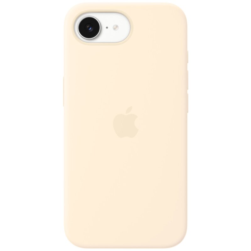 Silikonowe etui z MagSafe APPLE do iPhone’a 17e Wanilia