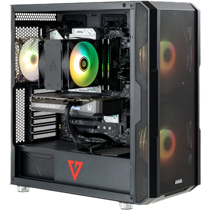 Komputer MAD DOG GeForce RTX5070 DLSS 4.5 Reflex Edition 2 AMIRANI-I01DR32 i5-12600KF 32GB RAM 1TB SSD Wi-Fi