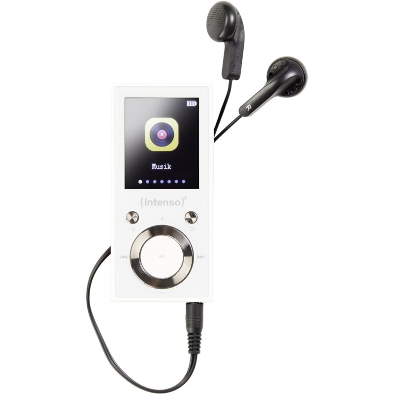 Odtwarzacz MP3 INTENSO 64GB Video Scooter Biały