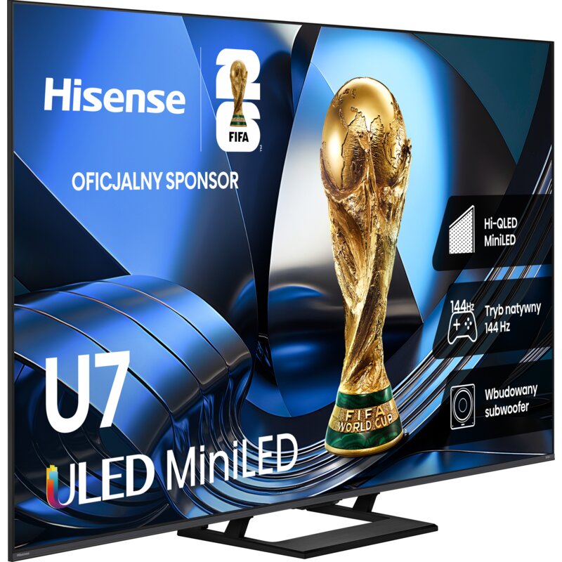 Telewizor HISENSE 65U77SE 65" QD-Mini LED 4K 144Hz VRR VIDAA Dolby Atmos Dolby Vision HDMI 2.1