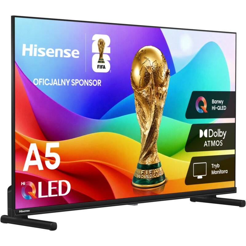 Telewizor HISENSE 40A5S 40" QLED VIDAA Dolby Atmos HDMI 2.1