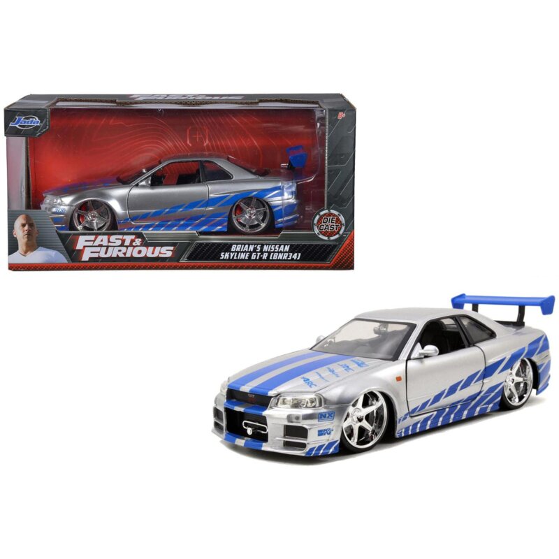 Samochód JADA TOYS Szybcy i wściekli Nissan Skyline 2002 9397173314R00
