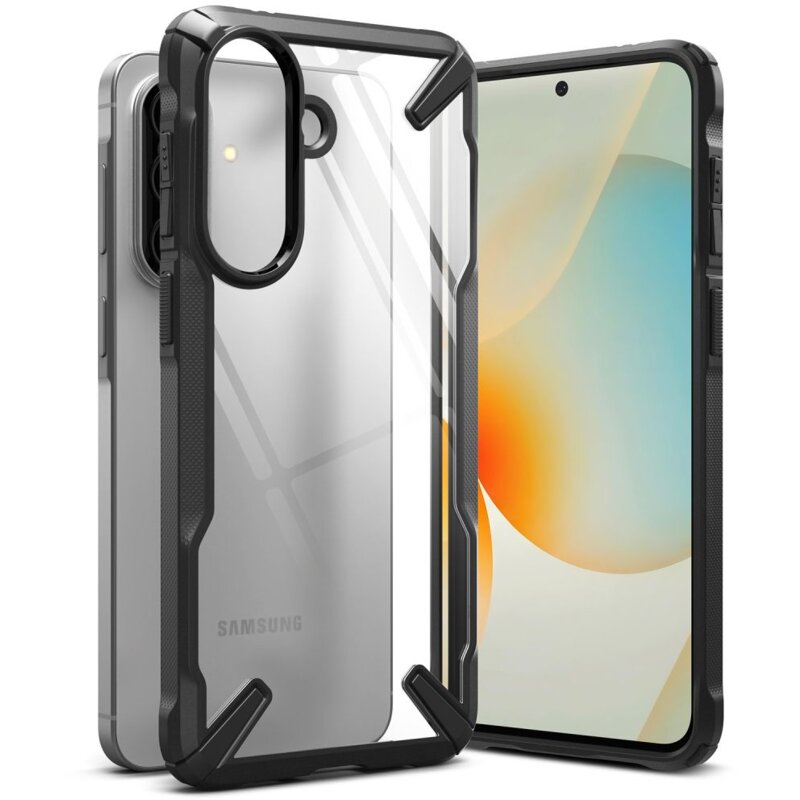 Etui RINGKE Fusion X do Samsung Galaxy A57 Przezroczysto-czarny