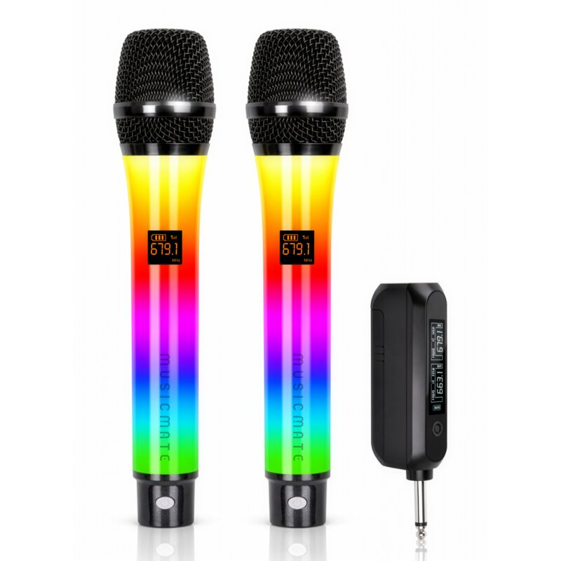 Mikrofon bezprzewodowy MUSICMATE MM-300 Colorvoice Duo (2 szt.)